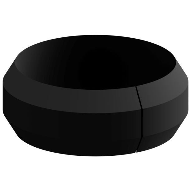 Ground socket for  60 mm tubular post | Tightening ring